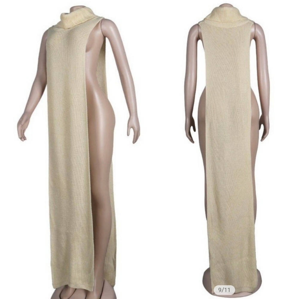 Knit Cover Up Dress - Picture 7 of 7